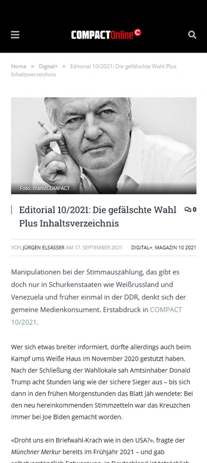 COMPACT+: eletronisch