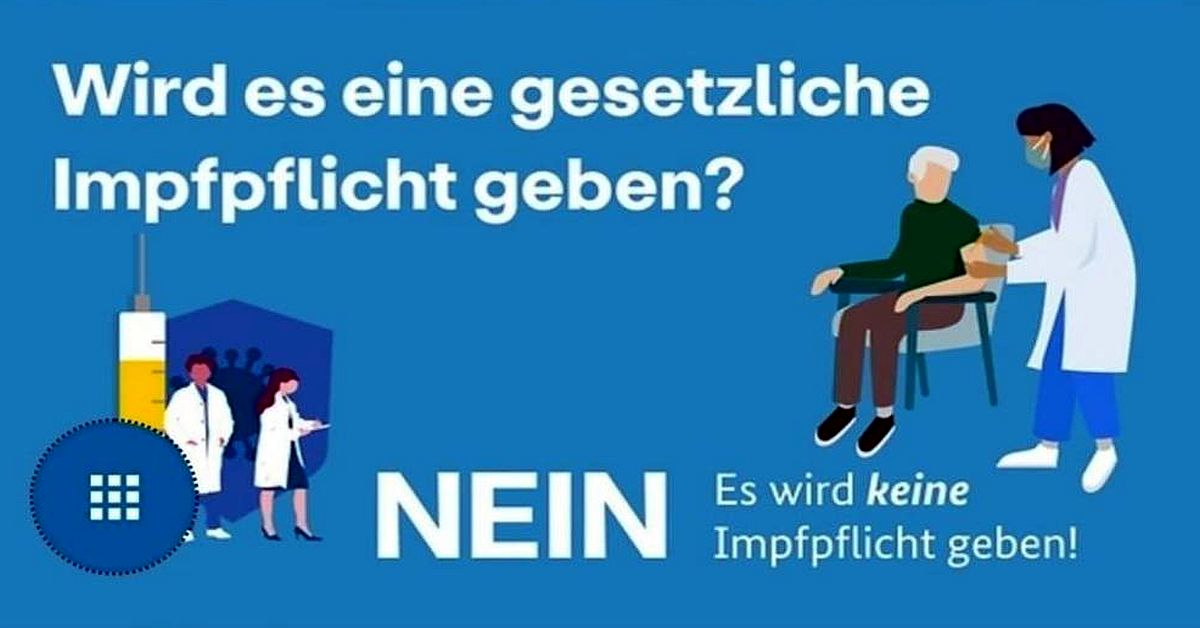 Orwell lässt grüßen: Regierung löscht Nein zur Impfpflicht aus dem Netz