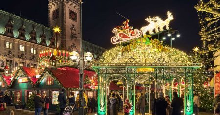 Weihnachtsmarkt sperrt Ungeimpfte hinter Zaun