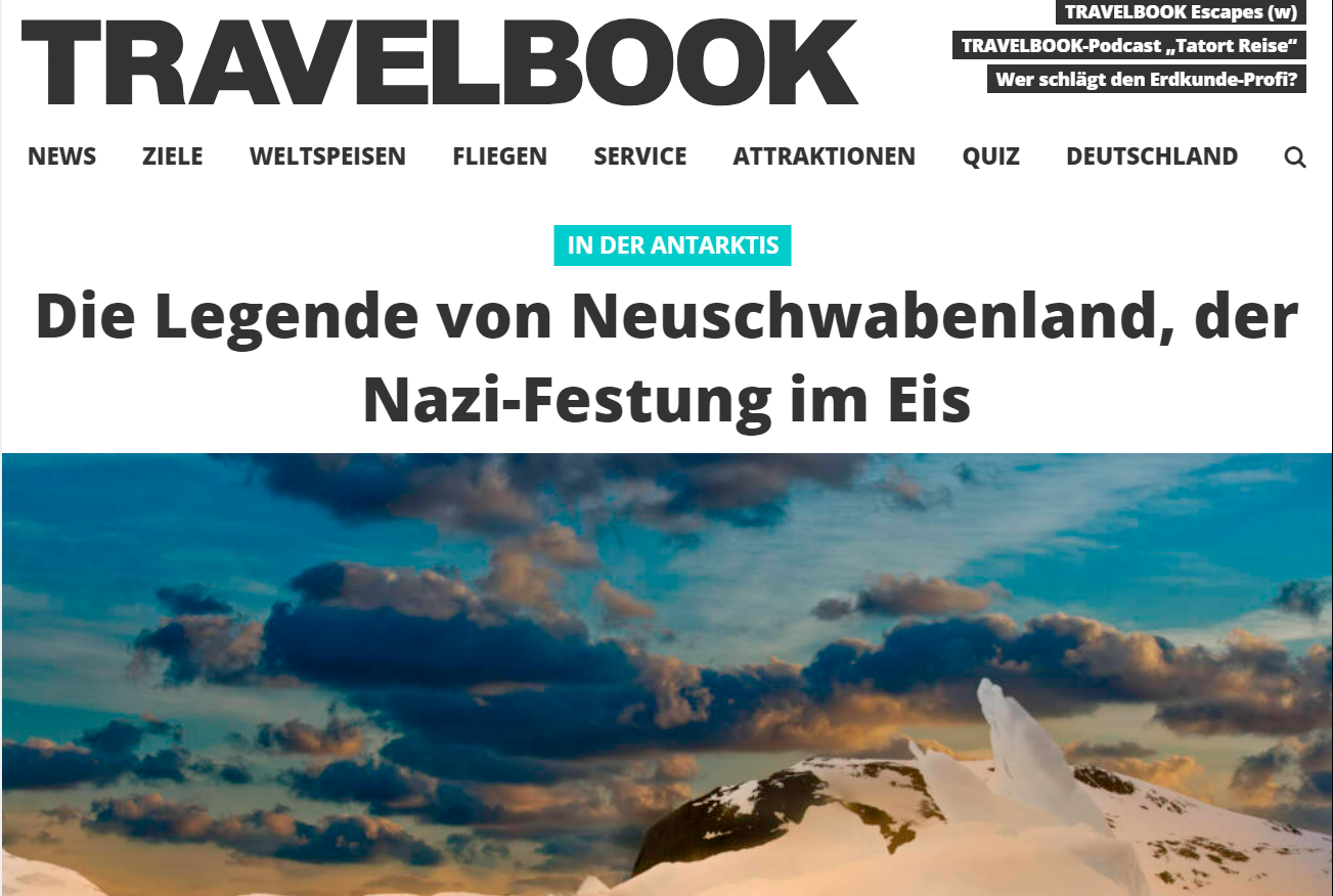 Neuschwabenland: Der „wahre Kern“ der „Nazi-Festung im Eis“
