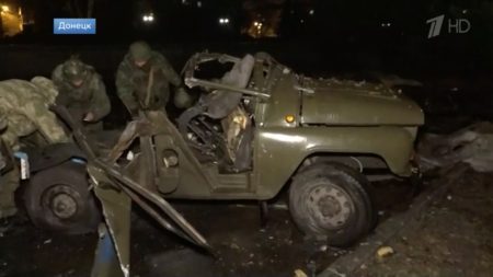 Bombe in Donezk: Hat der Krieg gegen Russland bereits begonnen?