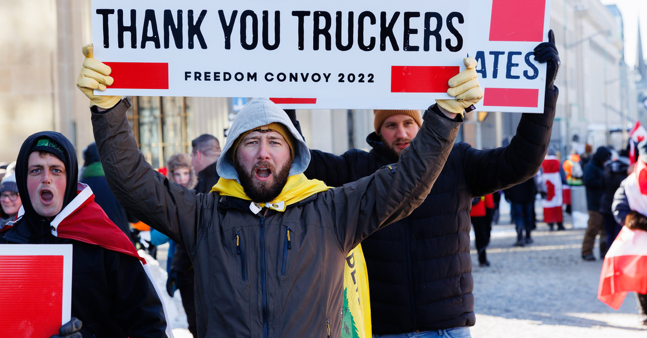 Trucker und Trump gegen Trudeau: Ottawa wird belagert