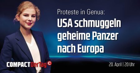 USA schmuggeln geheime Panzer nach Europa: COMPACT.Der Tag – JETZT ansehen