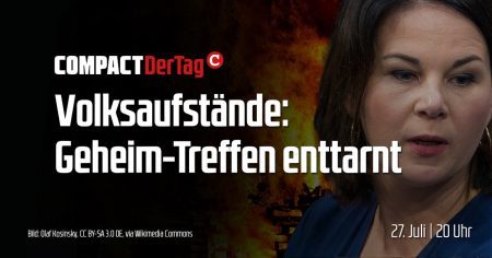 Volksaufstände: Geheim-Treffen enttarnt