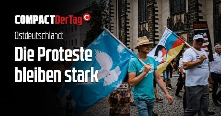 Ostdeutschland: Die Proteste bleiben stark