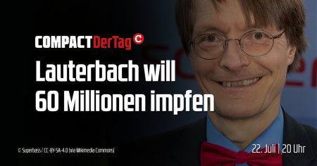 Herbst-Wahnsinn: Lauterbach will 60 Millionen impfen