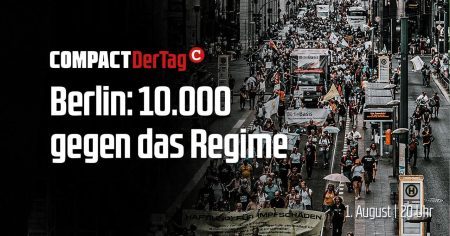 Berlin: 10.000 gegen das Regime