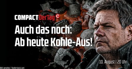 Auch das noch: Ab heute Kohle-Aus!