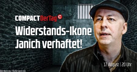 Widerstands-Ikone Janich verhaftet