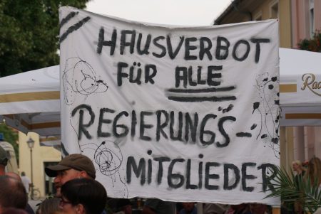 Wutherbst: Zahl der Demonstranten verdoppelt sich