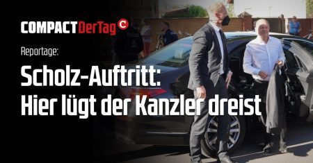 Scholz-Auftritt: So dreist lügt der Kanzler