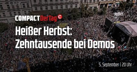 #HeißerHerbst: Zehntausende bei Demos