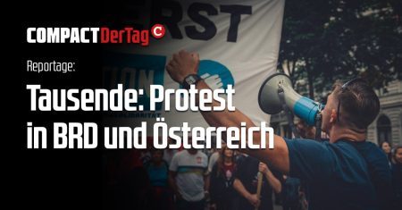 Tausende: Protest in der BRD und Österreich