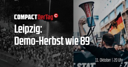 Leipzig: Demo-Herbst wie 1989
