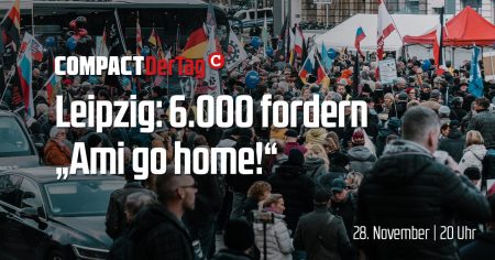 Leipzig: 6.000 fordern „Ami go home“!