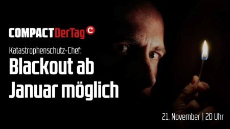 Katastrophenschützer: Blackout-Gefahr ab Januar