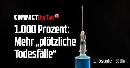 1.000 Prozent: Mehr „plötzliche Todesfälle“ 1.000 Prozent: Mehr „plötzliche Todesfälle“