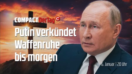 Putin verkündet Waffenruhe