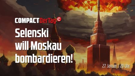 Selenski will Moskau bombardieren!