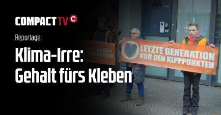 Klima-Irre: Gehalt fürs Kleben