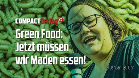 Green Food: Jetzt müssen wir Maden essen! Green Food: Jetzt müssen wir Maden essen!