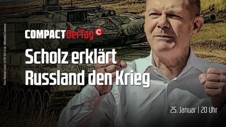 Scholz erklärt Russland den Krieg