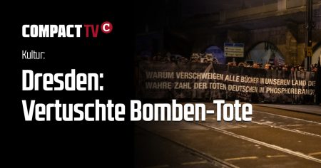 Dresden: Trauermarsch für die Bomben-Toten