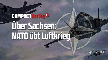 Über Sachsen: NATO übt Luftkrieg