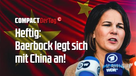 Heftig: Baerbock legt sich mit China an