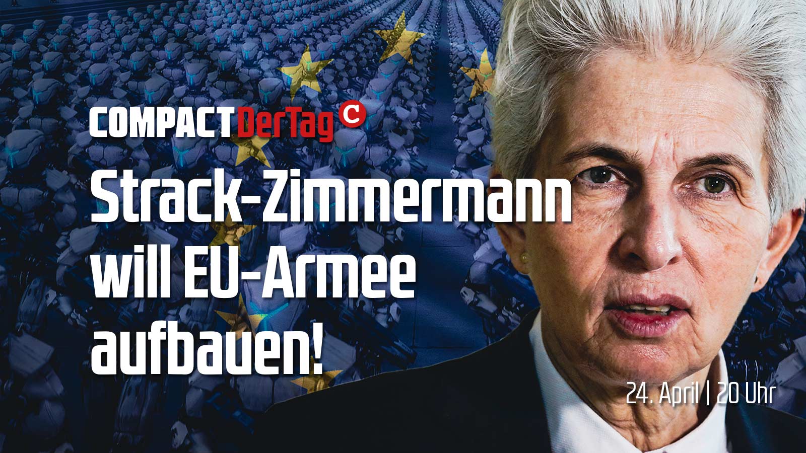 Strack-Zimmermann will europäische Armee aufbauen - COMPACT