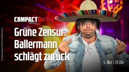 Grüne Zensur: Ballermann schlägt zurück