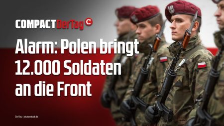 Alarm: Polen bringt Soldaten an die Ostfront