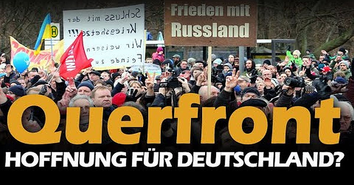 Rettet Querfront den Pluralismus und die Demokratie?