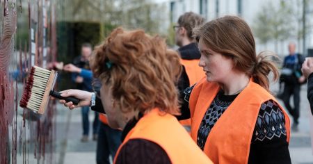 Letzte Generation: Schmierereien gegen Grundgesetz