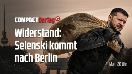 Widerstand: Selenski kommt nach Berlin!