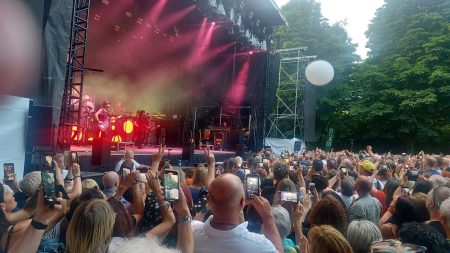 Ein Abend in Bruchsal: Nena liefert