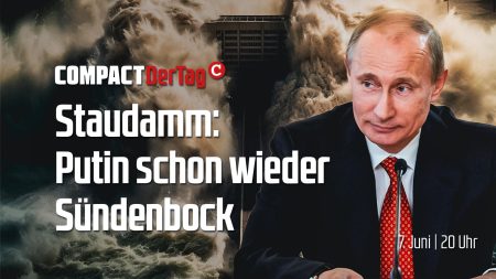 Staudamm: Putin schon wieder Sündenbock