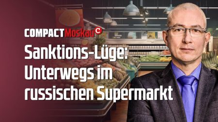 Sanktions-Lüge: Unterwegs im russischen Supermarkt