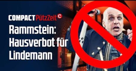 Rammstein: Hausverbot für Lindemann