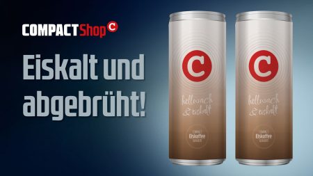 Echt cool: COMPACT-Eiskaffee + Geschenk 🎁