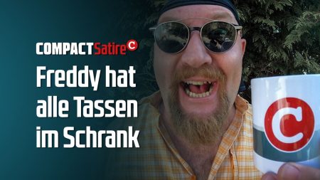 Freddy: Habt Ihr noch alle Tassen im Schrank?