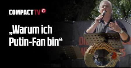 Elsässer: „Warum ich Putin-Fan bin“