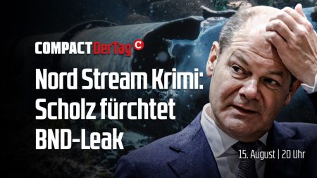 Nord Stream Krimi: Scholz fürchtet BND-Leak