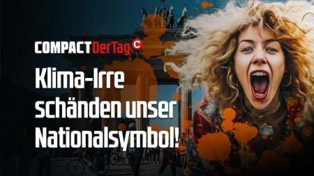 Klima-Irre schänden unser Nationalsymbol!