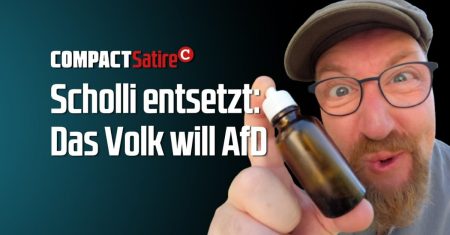 Scholli entsetzt: Das Volk will AfD