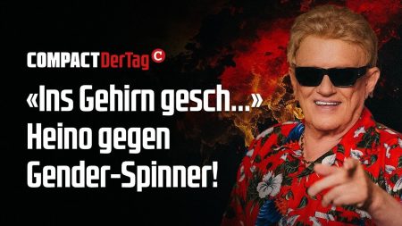 «Ins Gehirn gesch…» Heino gegen Gender-Spinner