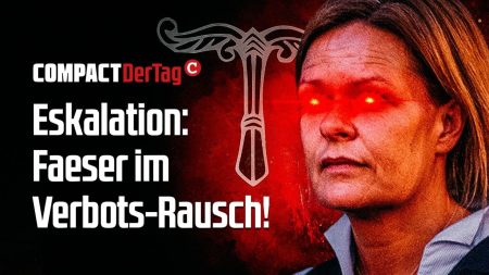 Eskalation: Faeser im Verbots-Rausch!