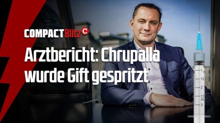 Arztbericht: Chrupalla wurde Gift gespritzt
