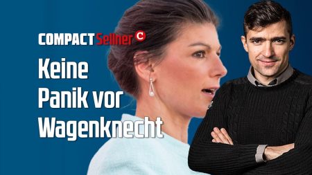 Sellner: Keine Panik vor Wagenknecht