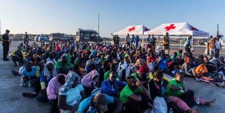 Asylforderer fluten Lampedusa